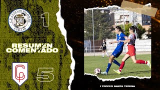 CD CUÉLLAR BALOMPIÉ 15 CP CARBONERO  RESUMEN I TROFEO SANTA TERESA FEMENINO 2023 [upl. by Eural]