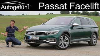 VW Passat Facelift FULL REVIEW 2020 Alltrack vs RLine SE vs GTE comparison  Autogefühl [upl. by Oiramej389]