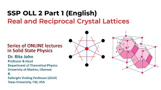 SSP OLL 2 Part 1 Tamil Real and Reciprocal Crystal Lattices [upl. by Einned]