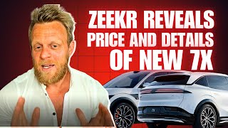 2025 Zeekr 7X price revealed 500kw charging  4000 cheaper than Model Y [upl. by Nahseez]