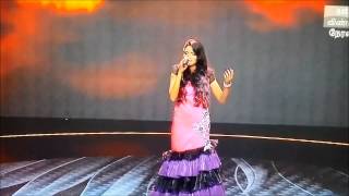 Azhagu Malar Aada by Suthasini International Superstar Clear version [upl. by Dnalyr]