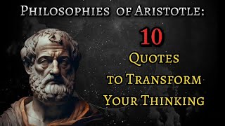 10 Quotes of Aristotle that everyone should know [upl. by Etnad222]