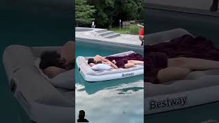 prank 🤣 prank funny pool comedy viralvideo viralshorts [upl. by Sanoy670]