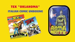 TEX quotOKLAHOMAquot Italian Comic Unboxing [upl. by Malaspina368]