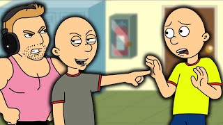 Classic Caillou Gets Caillou EXPELLEDGrounded BIG TIME [upl. by Bonny871]