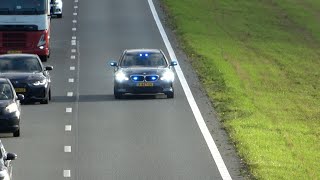 PRIO1  Video wagen teamverkeer midden Nederland met spoed onderweg wegmisbruikers [upl. by Joye372]