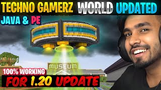 How to download Techno Gamerz fully updated world with UFO for java  100 working  In 120 update [upl. by Tormoria659]