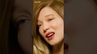 Léa Seydoux on what love means to her  Bazaar UK [upl. by Peta185]