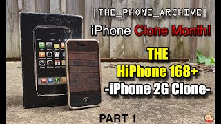 iPhone Clone Month The HiPhone 168 iPhone 2G Clone Test amp Review  Teardown Part 1 [upl. by Cheatham]