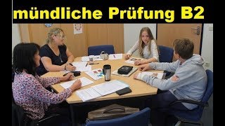 Mündliche Prüfung telc B2 [upl. by Yruam]