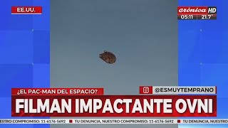 Filman impresionante OVNI en el cielo de Estados Unidos [upl. by Edyaj]