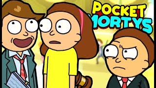 NEW MORTY TRY OUTS  Pocket Mortys Multiplayer Episode 4  Gameplay Reaction [upl. by Sergeant718]