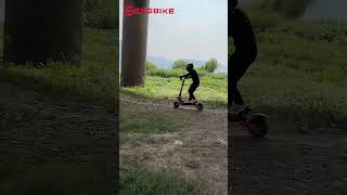 🔥Insane Off Road 5600w Electric Scooter Riding Review  EFGBIKE ES06 Dual Motor escooter escooters [upl. by Ellett]