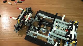 Building Lego Technic Porsche 911 RSR SET 42096 PART 2 4K [upl. by Adliwa]