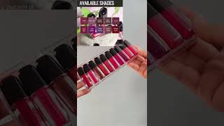 Waterproof lipstick set under₹299 meesho afordable shorts youtubeshorts [upl. by Chauncey]