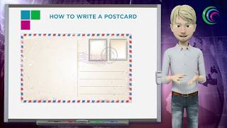 How to write a postcard [upl. by Yticilef]