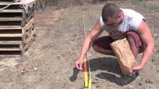 Planting Sweet Corn March 2012 [upl. by Ainaled124]