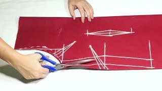 Kameez cutting with Platesdarts with usefull tips  Sewing tutorial [upl. by Leahcimluap]