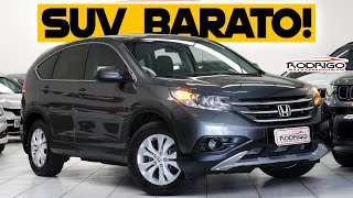 Um SUV BARATO DA HONDA MAIS COMPLETO QUE O CIVIC com BAIXA KM na RODRIGO AUTOMÓVEIS Honda CRV 2013 [upl. by Ettelegna440]