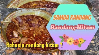 RENDANG HITAM  RAHASIA RENDANG HITAM  RENDANG DAGING KERBAU  RENDANG DAGING SAPI [upl. by Arraek]