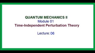 Time Independent Perturbation TheoryHarmonic oscillatorFirst order correction in eigenvalue [upl. by Econah]