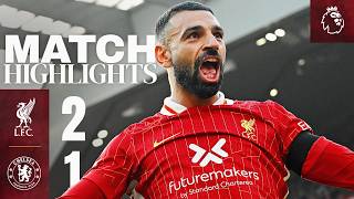 Mo Salah amp Curtis Jones Goals Beat the Blues  Liverpool 21 Chelsea  Highlights [upl. by Forsta112]