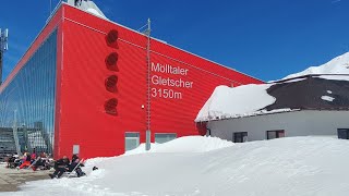 Mit dem Gletscherexpress auf den Mölltaler Gletscher [upl. by Agnella]