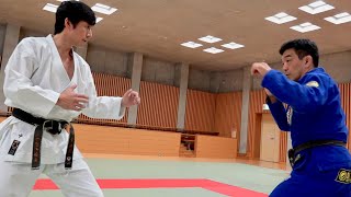 【Karate vs JiuJitsu】What will happen Lets verify [upl. by Anelrahc583]