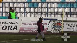 Mala Mara i redar  Spartak Subotica  Partizan 04122013 [upl. by Htenay]