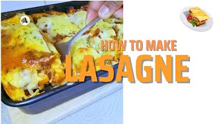 Perfect Lasagne Recipe  Step by Step Instructions for the Best Dish [upl. by Euqinmod]