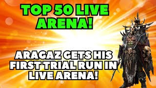 Aragaz Gets His First Trial Run In Live Arena [upl. by Sianna]