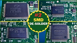 SMD Desoldering Tutorial in Hindi Part  2 of 10 014 india [upl. by Ilzel]