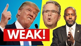 Donald Trumps HUGE Vocabulary 10 Big Words For Weak [upl. by Marketa]