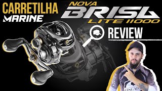 NOVA BRISA LITE 11000  CARRETILHA VERSÁTIL REVIEW [upl. by Bamberger]