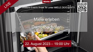 Miele erleben  Dampfbacköfen [upl. by Ingvar]