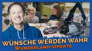 TECHNIKTEST amp WÜNSCHEWAGEN Träume gehen in Erfüllung  WunderlandUpdate 27  Miniatur Wunderland [upl. by Atilrac396]