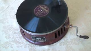 Stewart Phonograph Playing Dolores Waltz quotEugenes Viennese Orchestraquot Columbia Records [upl. by Rebmat]