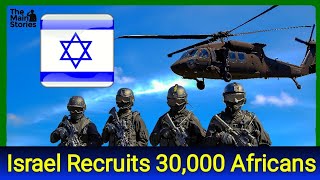 🚨 Israeli Military Recruits African AsylumSeekers for Gaza War  Breaking News [upl. by Reilamag634]