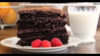 How to Make Chocolate Cake  Cake Recipes  Allrecipescom [upl. by Ennail]