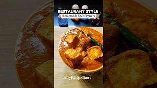 Restaurant style  homemade shahi paneer  paneer recipe shorts youtubeshorts food [upl. by Labotsirhc]