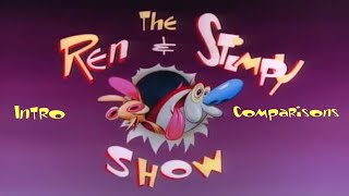 Ren and Stimpy Intro Comparisons [upl. by Peyton634]