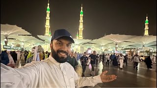 Hajj live Update Madina Masjid E Nabawai [upl. by Jemena]