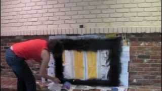 How to Paint a Brick Fireplace With Brick Anew DIY Tutorial  Thrift Diving [upl. by Percy]