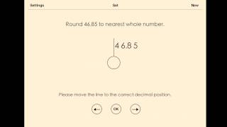 Rounding decimals to the nearest whole number [upl. by Alios757]