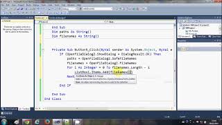 Visual Basic NET Tutorial 30  MP3 Media Player VBNET [upl. by Manella837]