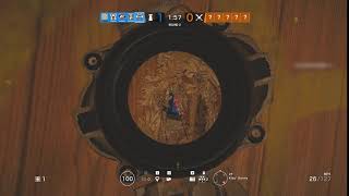 External Triggerbot in Ranked  Rainbow Six Siege [upl. by Ahso]