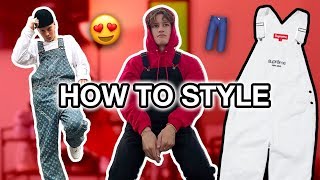 How to Style OVERALLS  Fall 2017 TREND [upl. by Vig386]