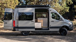 The Ultimate Minimalist Camper Van A Practical and Stylish Rolling Home for Adventurous Couples [upl. by Mark203]