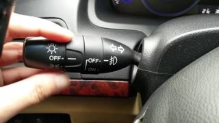 How to turn on fog lights [upl. by Amatruda391]