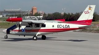 Despegue Vulcanair P68 Observer 2 ECLOA  Aerop Sabadell [upl. by Llennoj842]